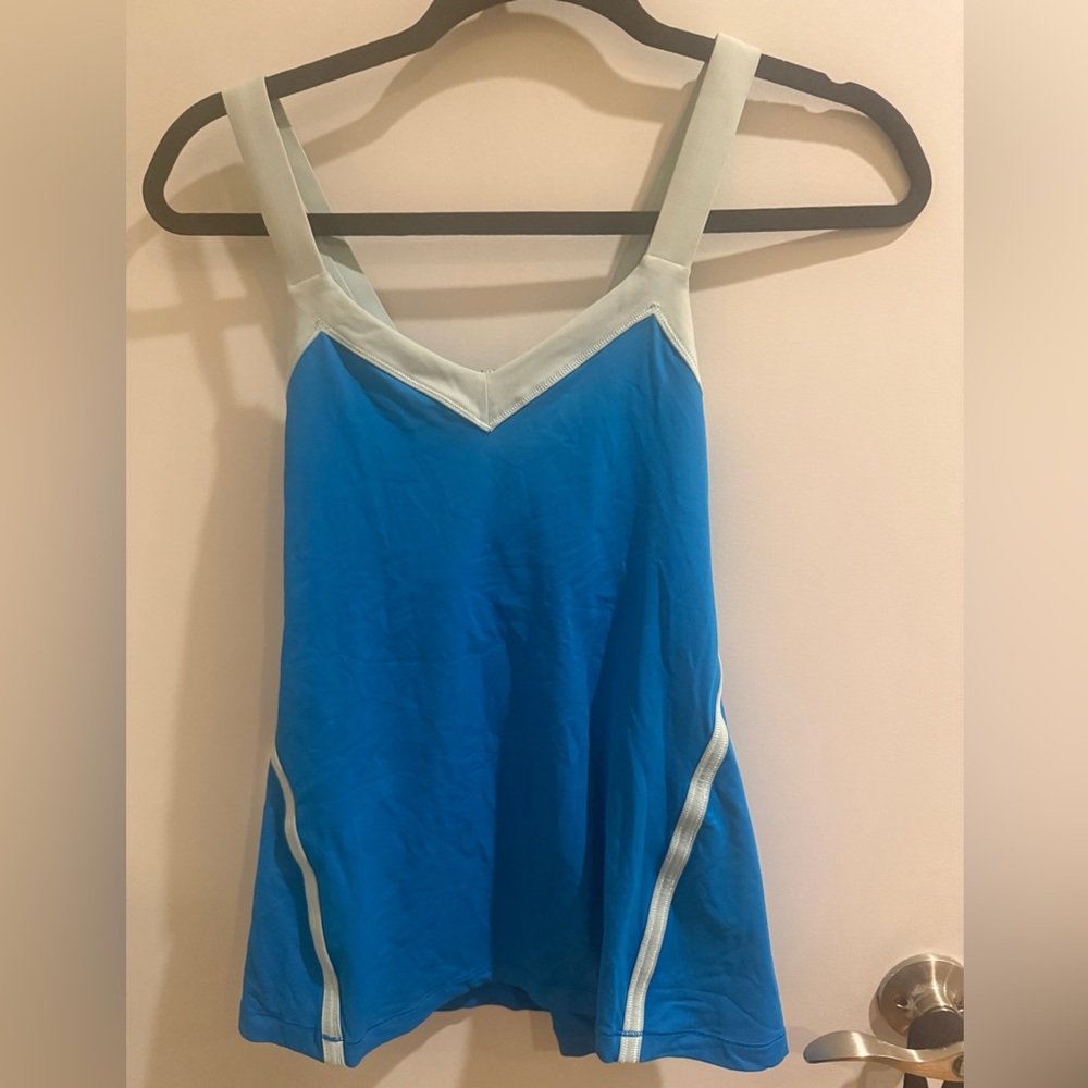 Lululemon Blue Tank, 6 Retired Style